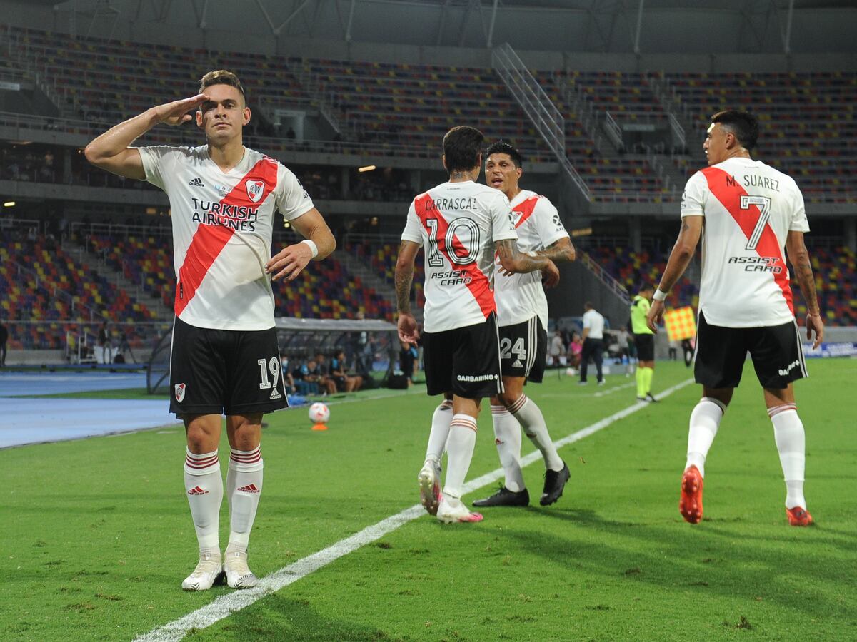 River goleó 5-0 a Racing y se quedó con la Supercopa Argentina