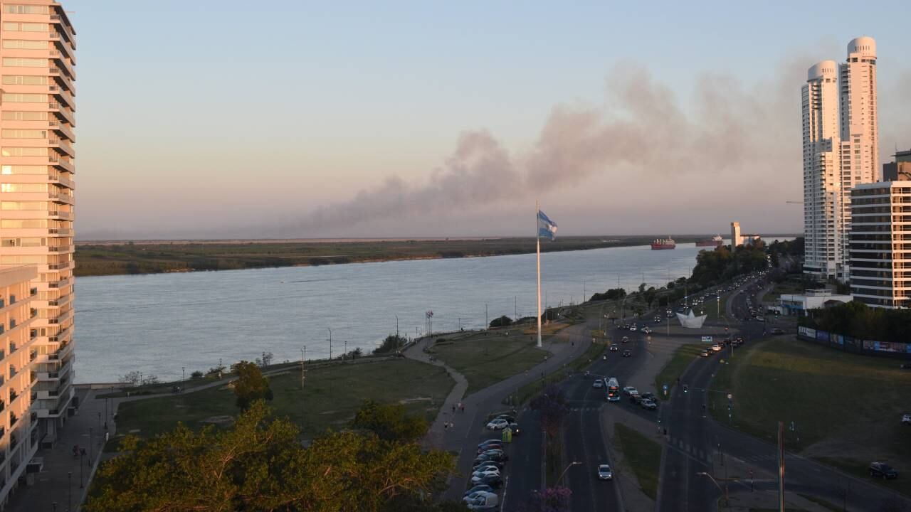 Incendios en las islas del delta. (Boing)