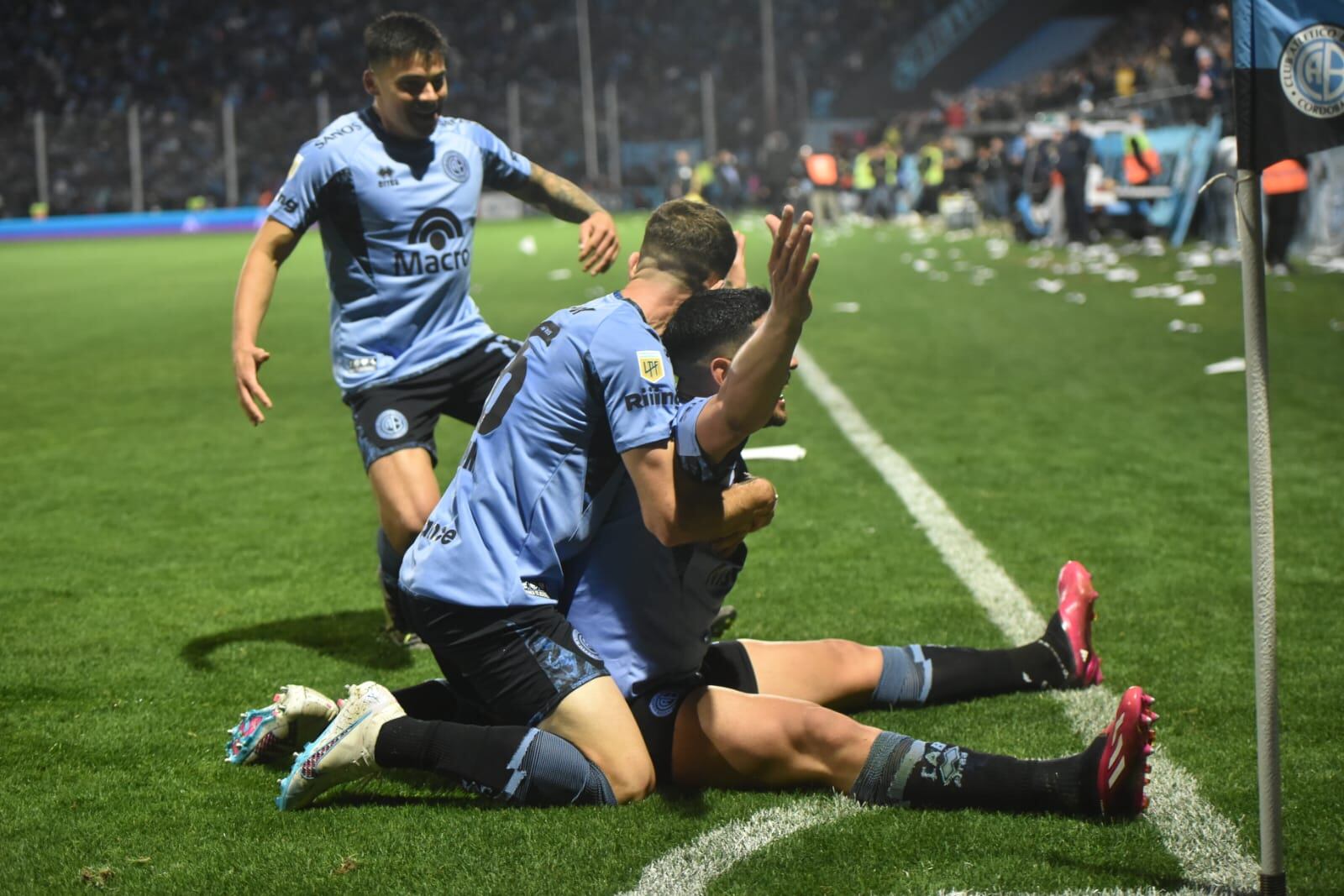 Belgrano y un triunfazo para arrancar el campeonato. (Facundo Luque / La Voz).