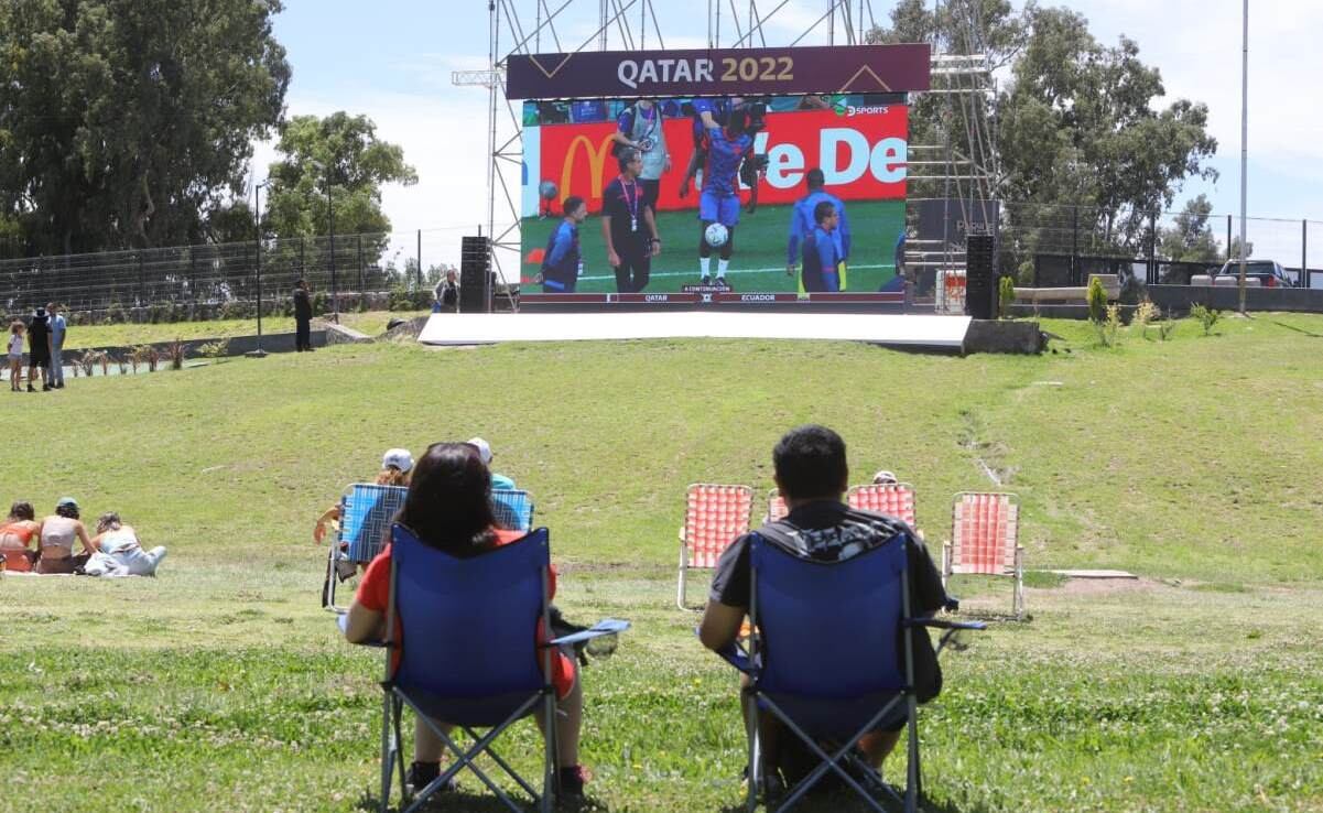 Ya está todo listo para ver el partido de la Selección Argentina en pantalla gigante en San Rafael.