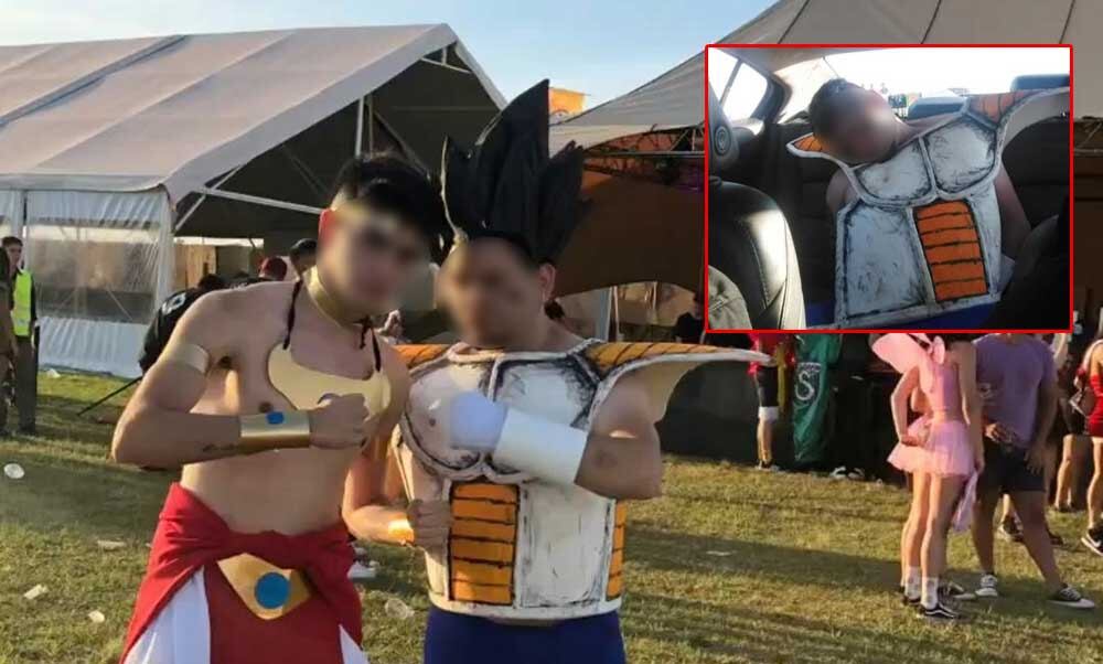 Fiesta de Disfraces en Posadas terminó con “Vegeta” detenido.