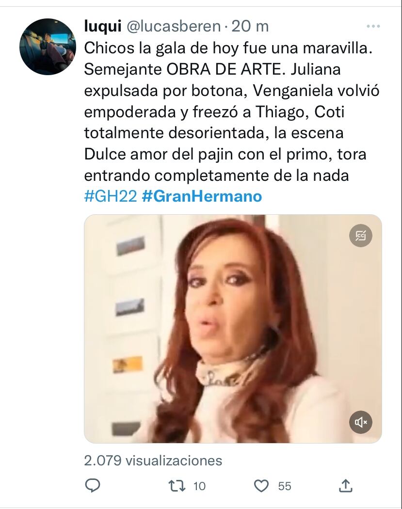 Los memes de una noche cargada de sorpresas en Gran Hermano.