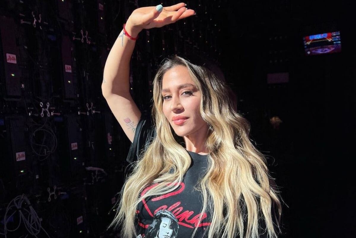 Jimena Barón posó sin ropa y lo subió a su cuenta de Instagram