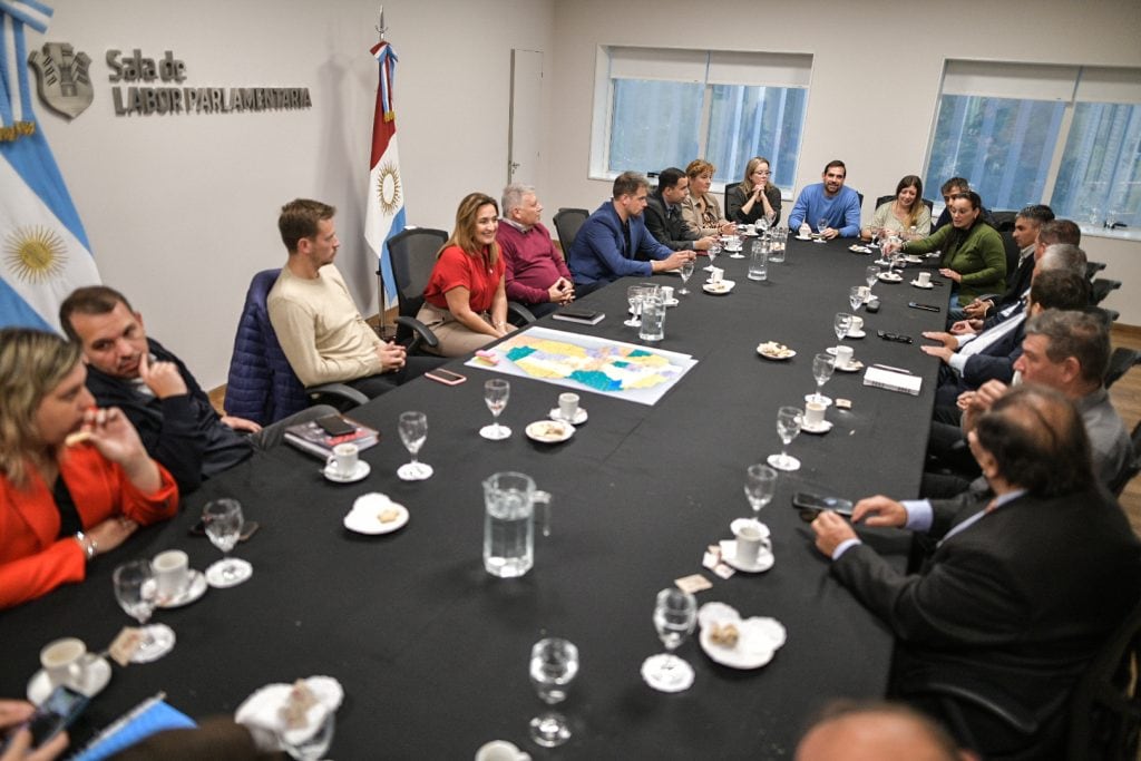 Gustavo Benedetti en representación del Departamento San Justo