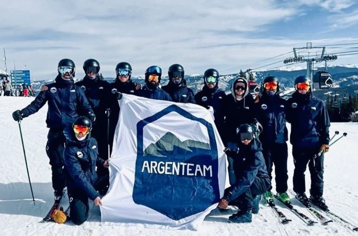 Cuatro mendocinos participarán en el Aspen World Synchro Championships contra los mejores del esquí sincronizado