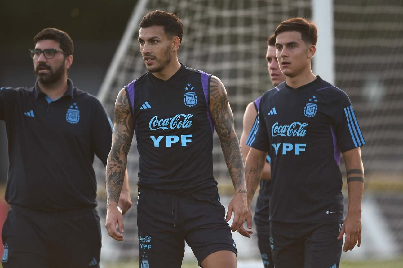 Entrenamiento selección Argentina (Telam)