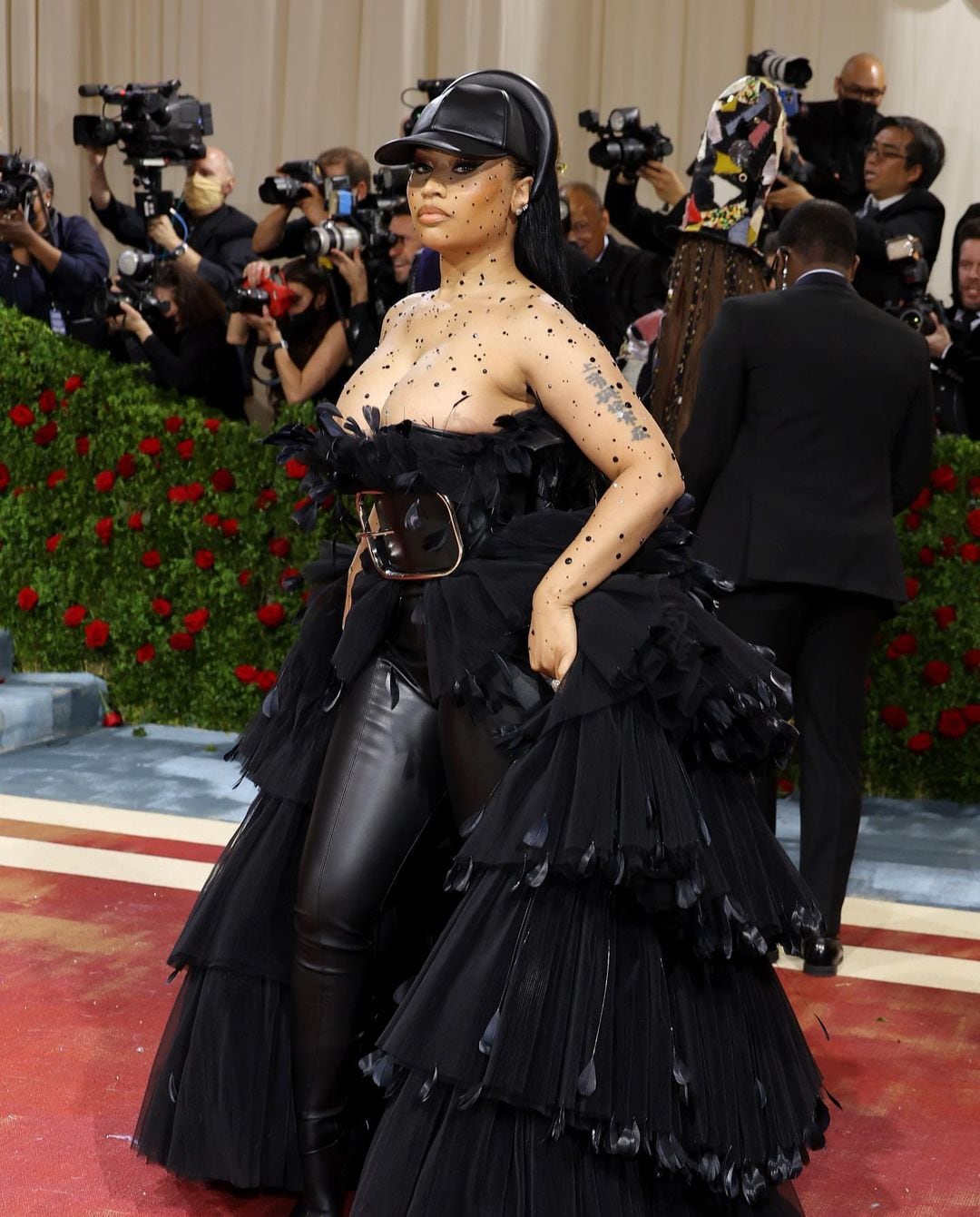 Nicki Minaj en la gala de los MET 2022.