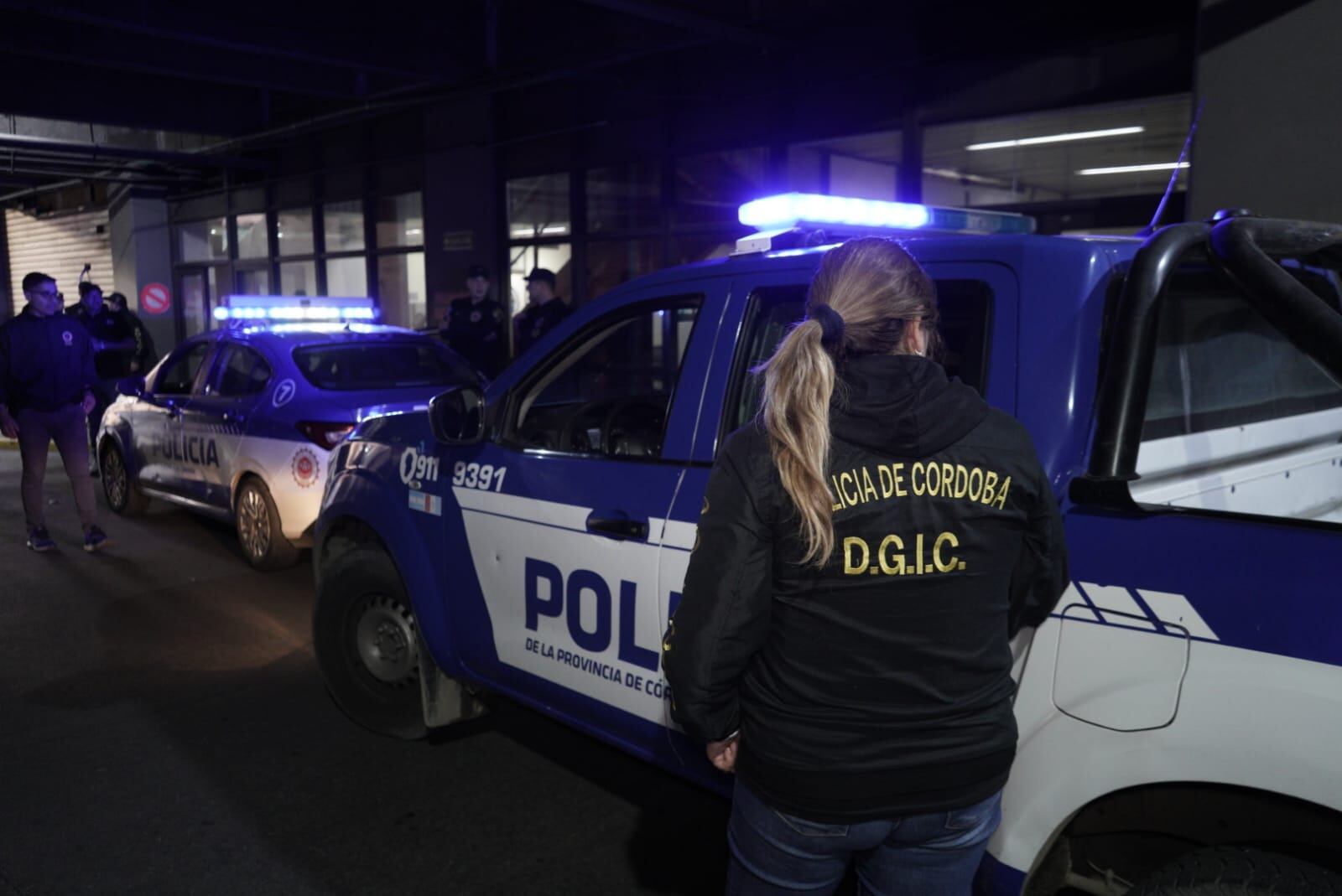 La Policía de Córdoba en las calles de la ciudad.