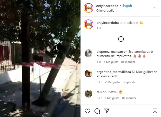 La publicación sumó rápidamente cientos de comentarios muy ingeniosos.