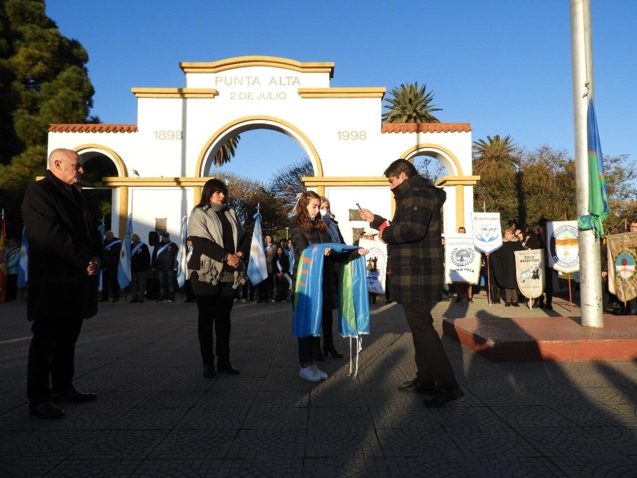 Acto por el 124 Aniversario del nacimiento de la ciudad de Punta Alta