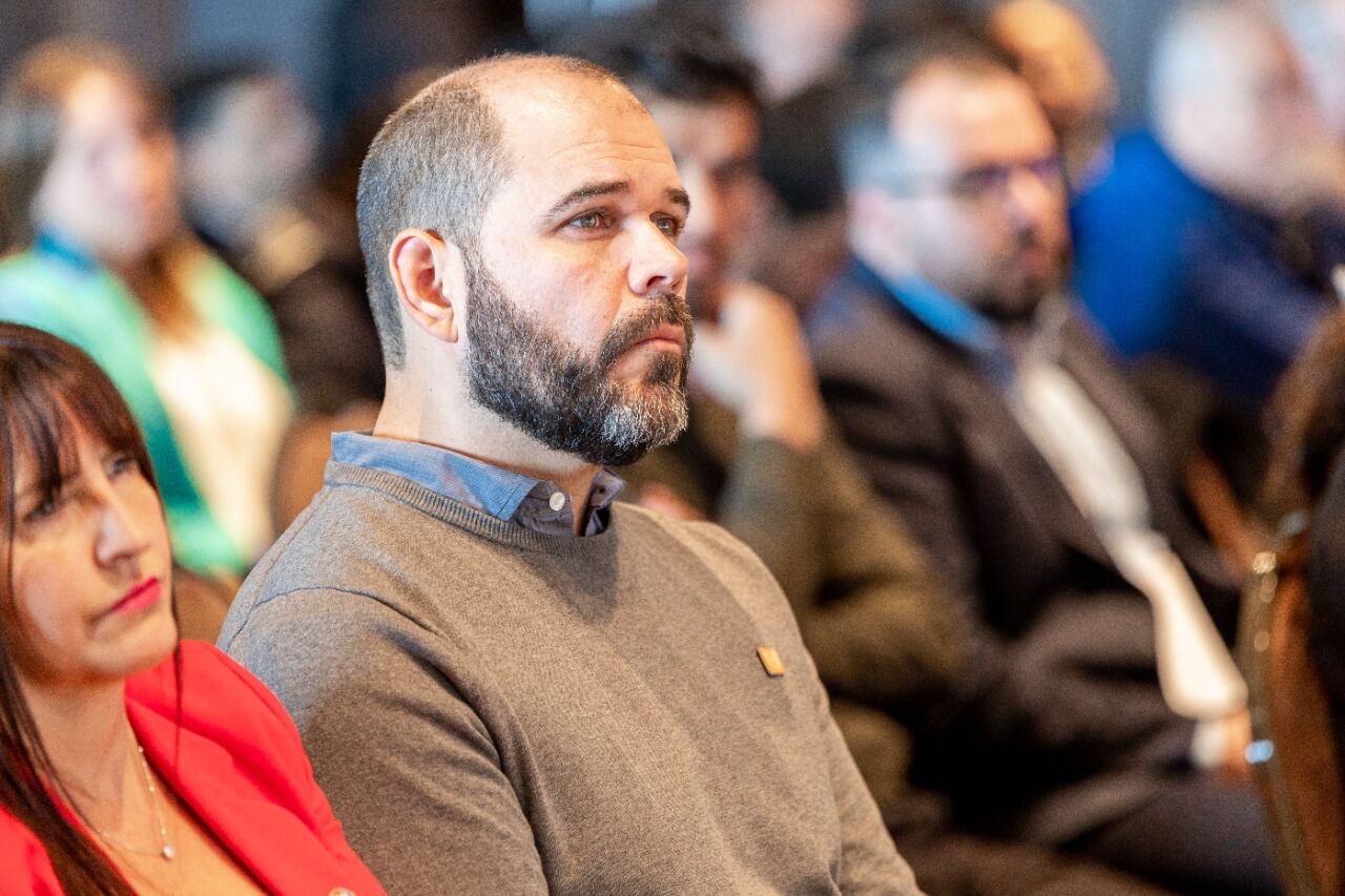 Ministro Jefe de Gabinete de la Provincia, Agustín Tita, en el marco del cierre del XXVIII del Comité de Integración Austral