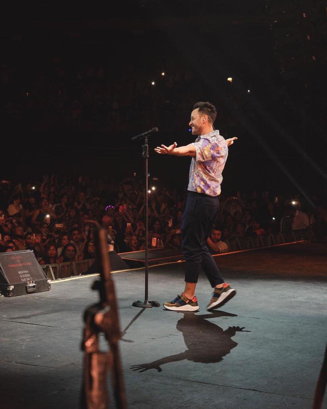 Luciano Pereyra brindó dos shows a pleno en Mendoza.