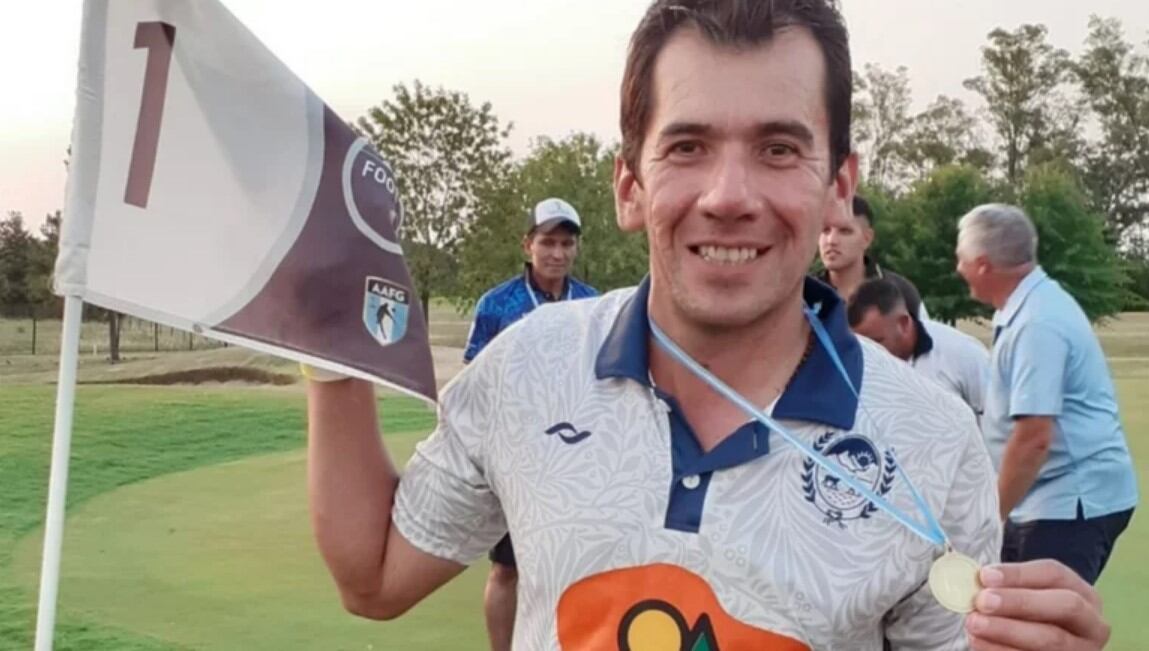 Juan Lucero, el puntano que disputará el Mundial de Footgolf.