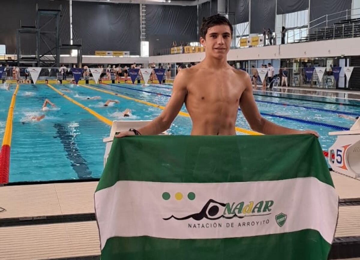 Gran debut de Maximiliano Meubry en el Campeonato Nacional de Juveniles en el Parque Roca