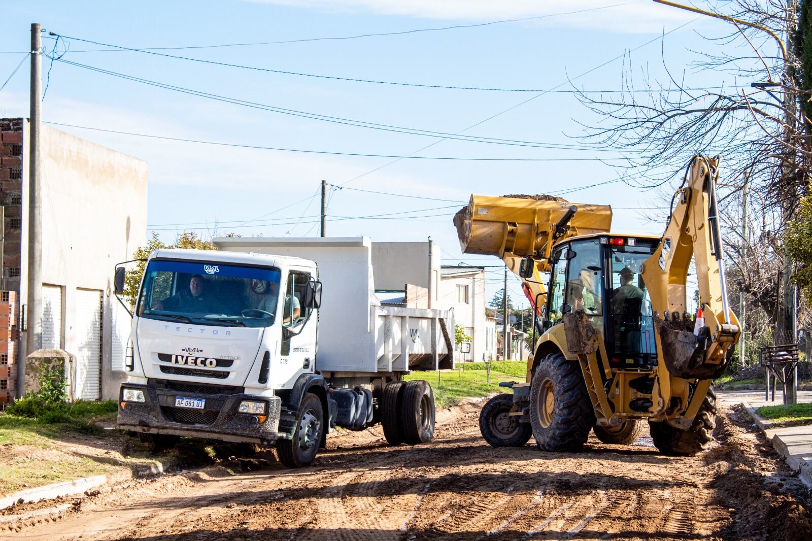 Pavimentación Barrio Atepam, Tres Arroyos