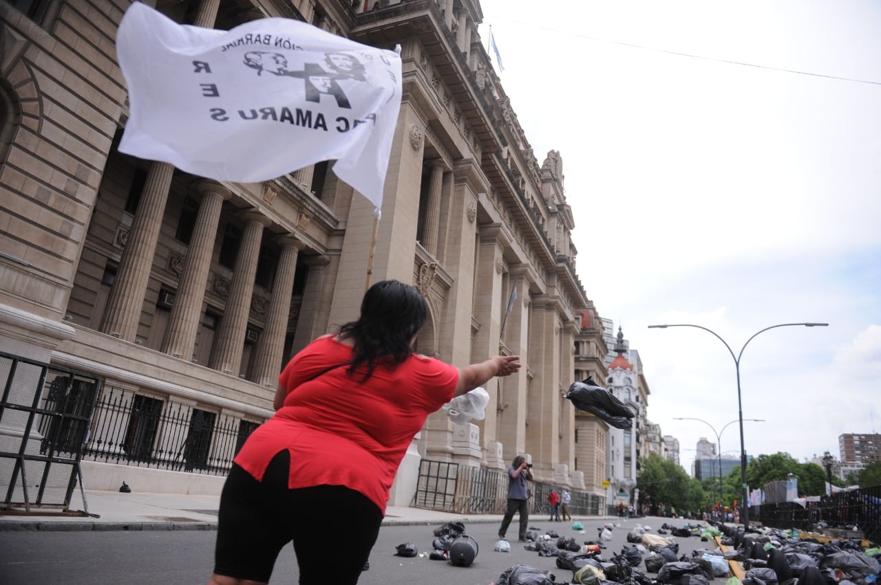 Marcha para pedir la liberación de Milagro Sala a cinco años de su detención.