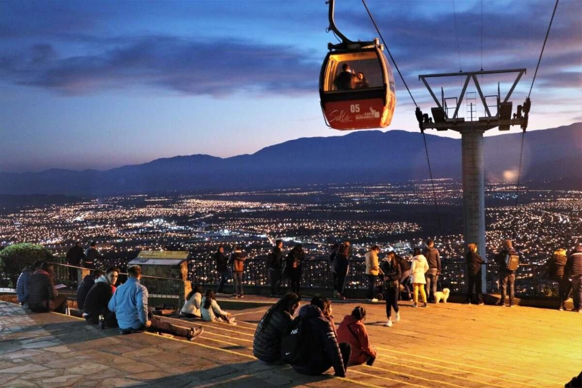 Teleférico San Bernardo.