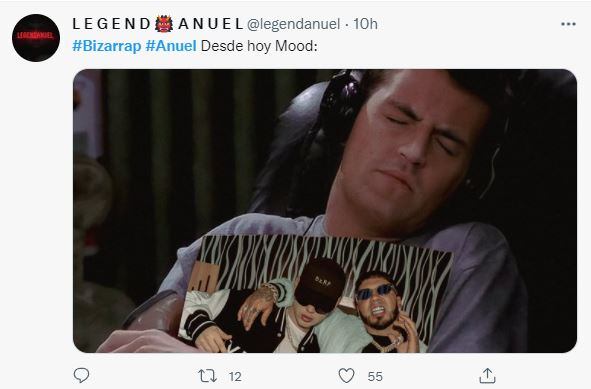 Los memes de la session de Bizarrap con Anuel.