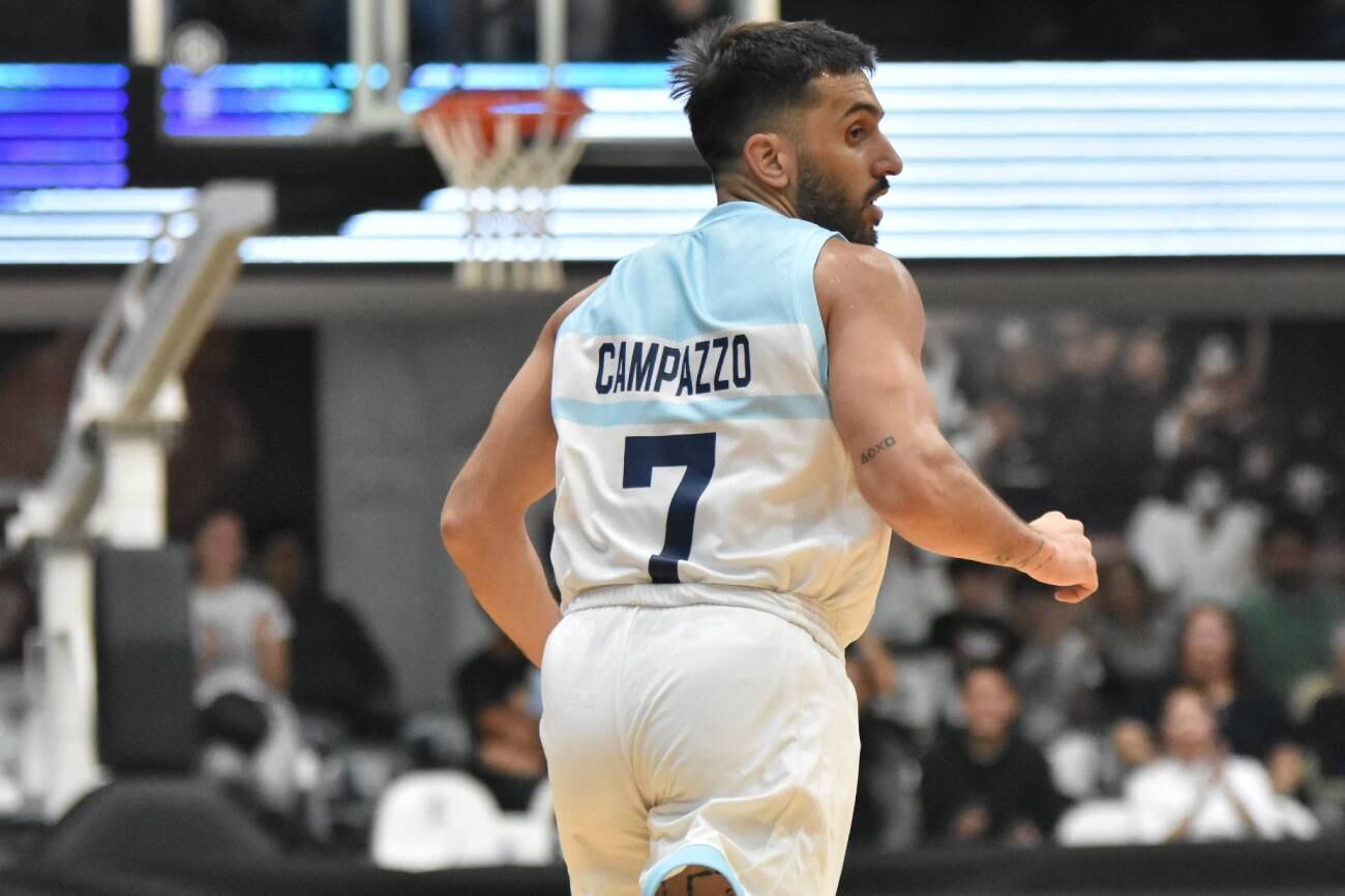 El cordobés Facundo Campazzo, referente de la selección argentina de básquet. (@cabboficial)