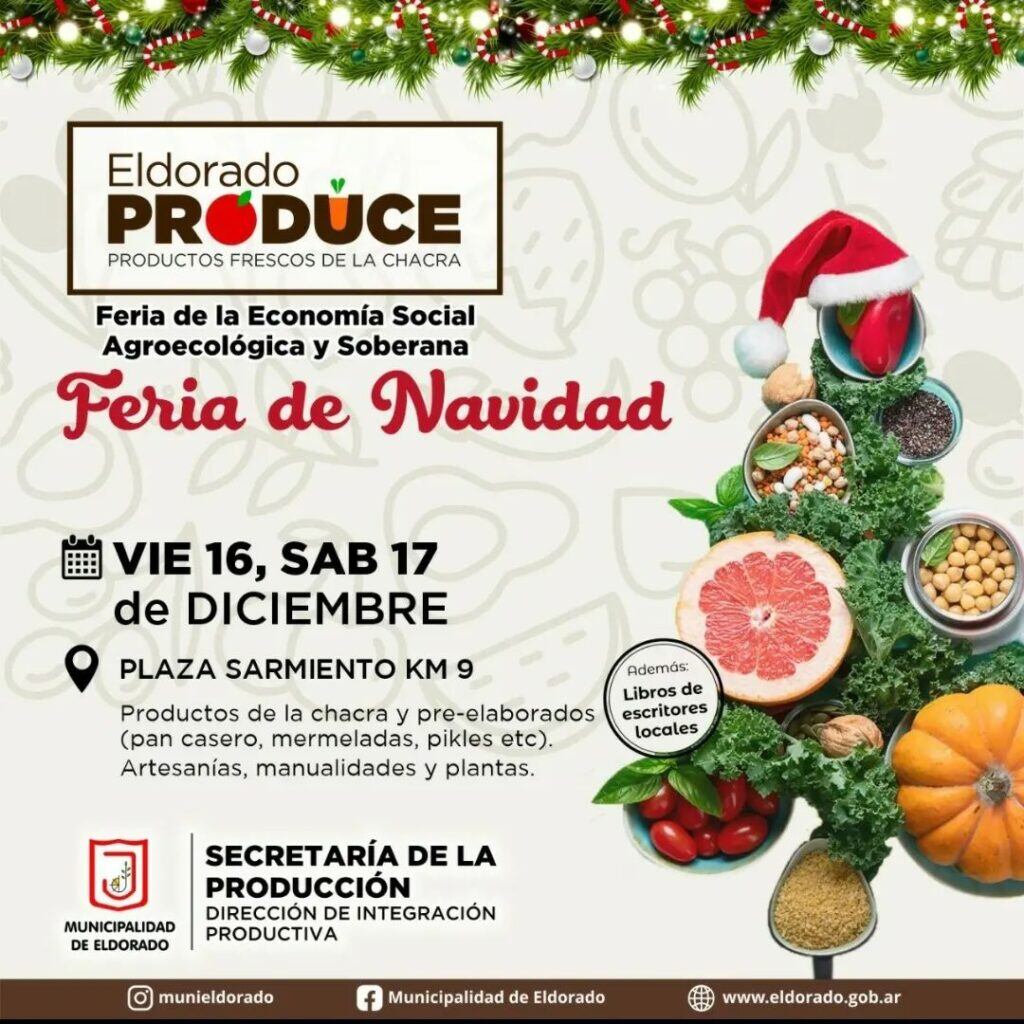 La feria “Eldorado Produce” tendrá cita este fin de semana.