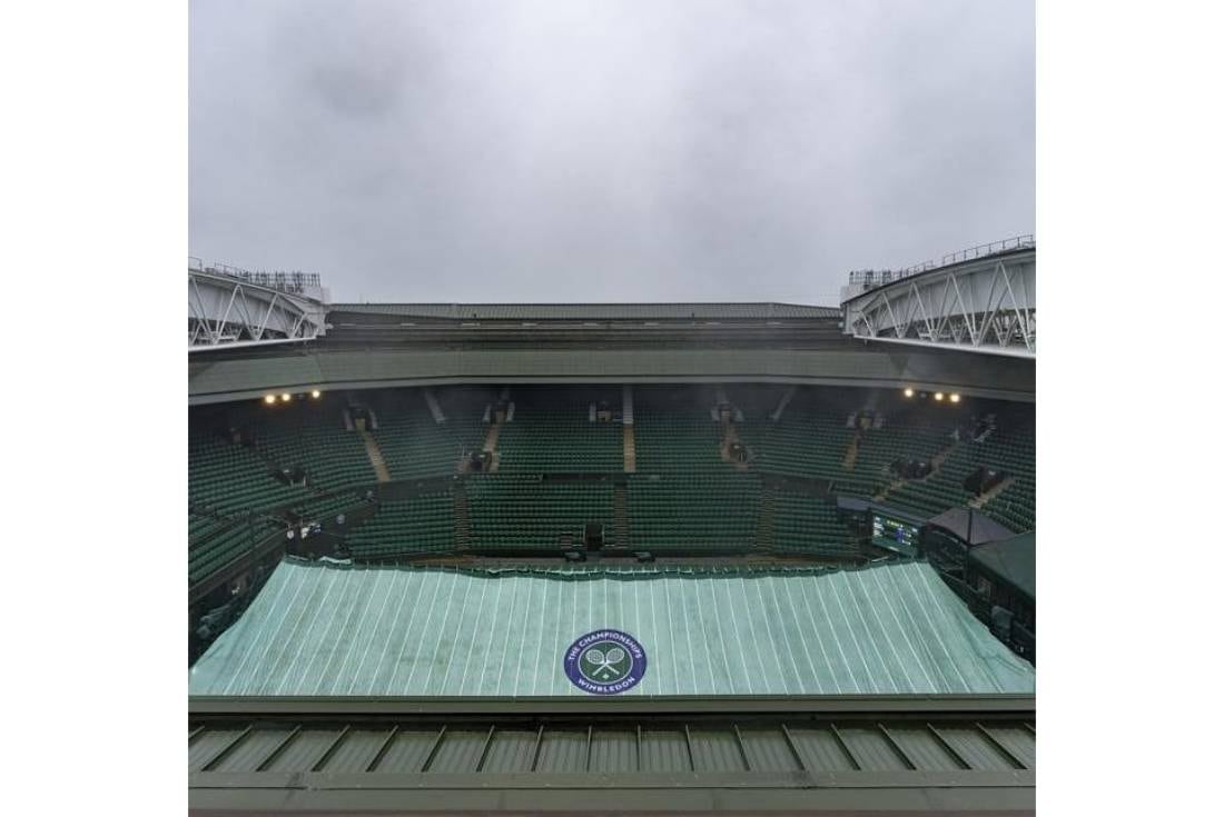 El partido de Podoroska se reprogramó por el mal clima.