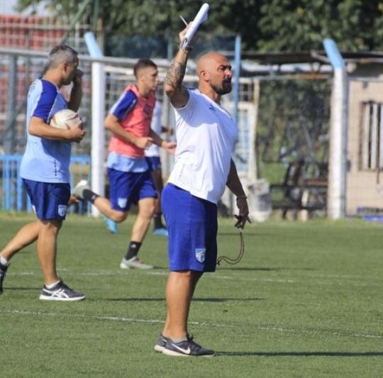 Gustavo Alejandro Córdoba, director técnico de la Séptima División.