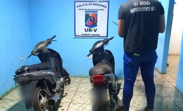 Puerto Iguazú: recuperaron dos motocicletas que habían sido sustraídas.