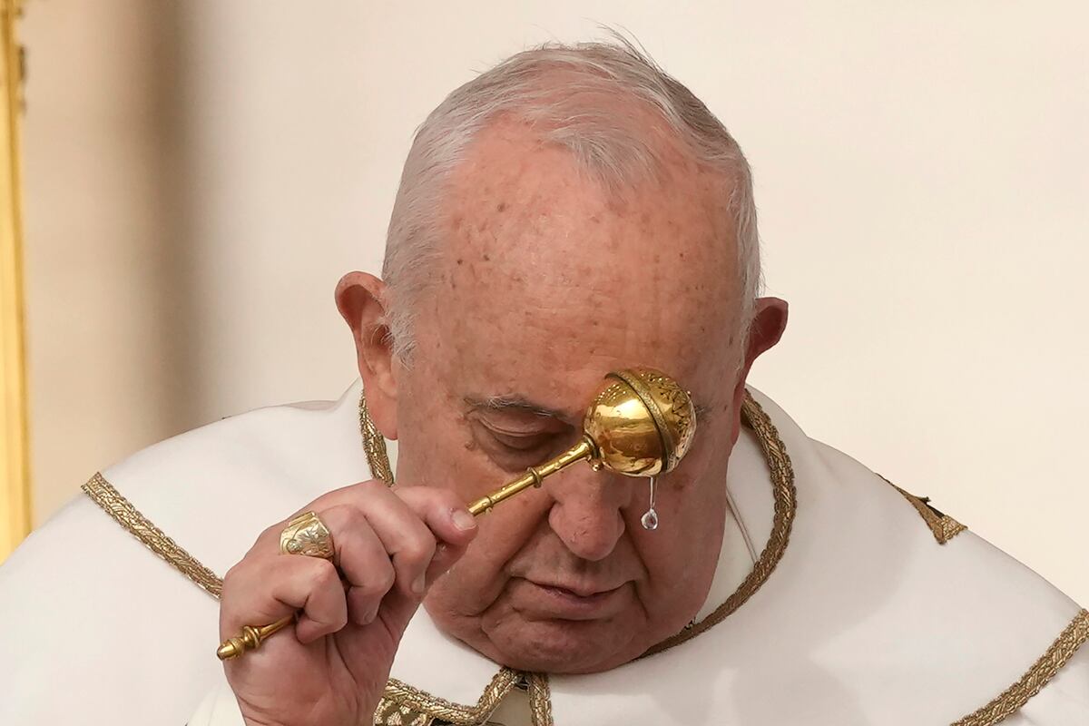 El Papa pidió por un intercambio de prisioneros entre Rusia y Ucrania en la misa de Pascua
