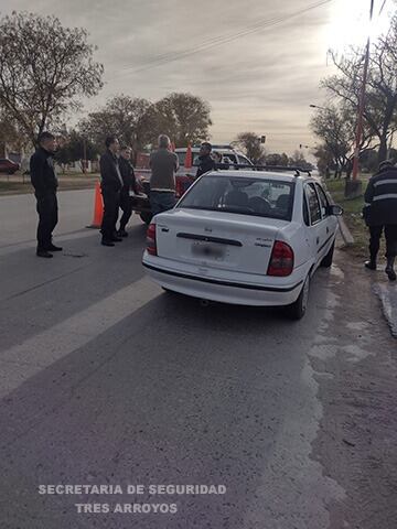 25 infracciones 5 secuestros y una alcoholemia positivo en los controles vehiculares del fin de semana