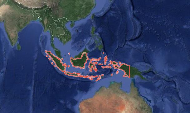 La región donde se sitúa Indonesia es propensa a sufrir sismo, erupciones volcánicas y tsunamis. Twitter @Radio_Formula