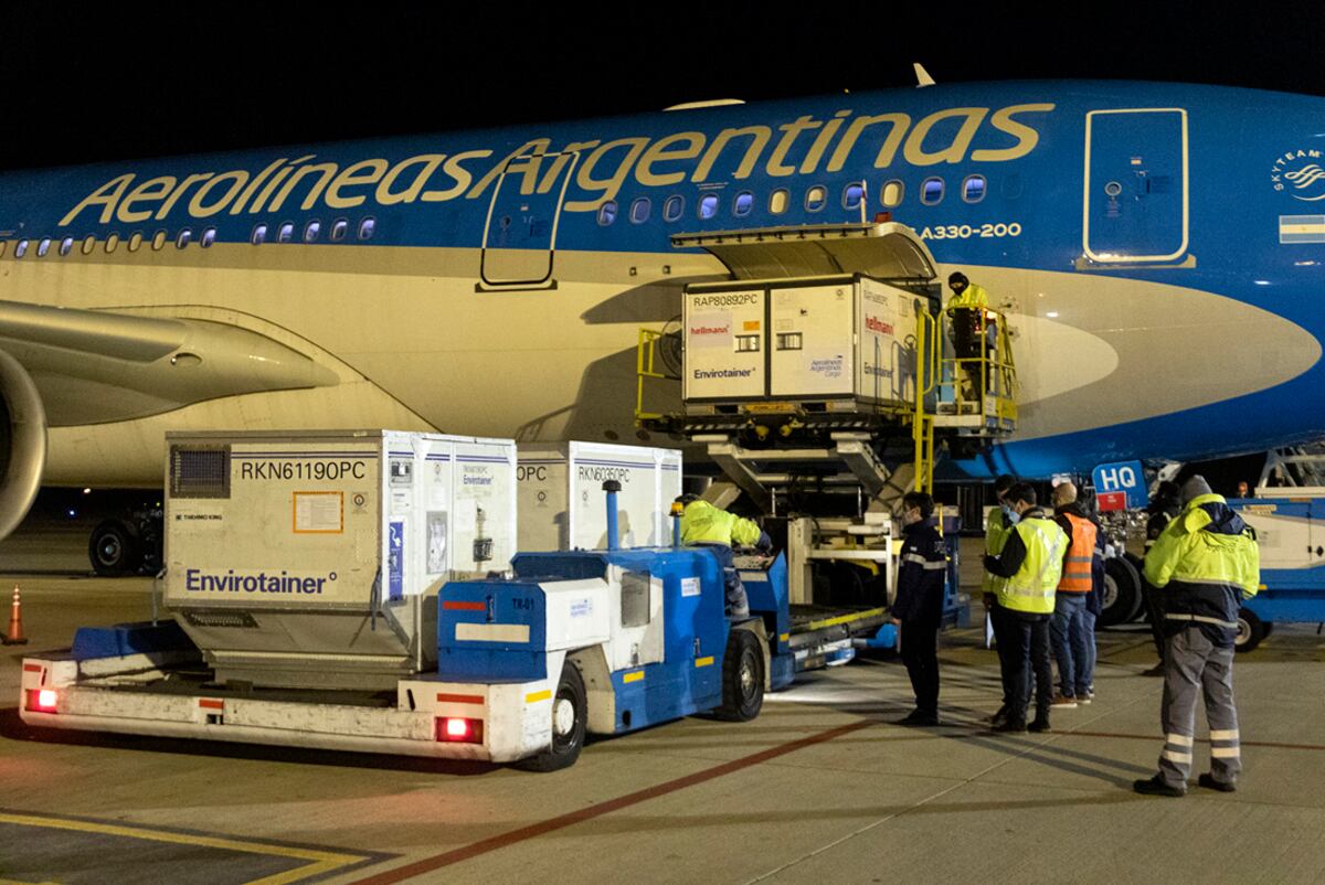 Coronavirus: Argentina superó las 40 millones de vacunas recibidas