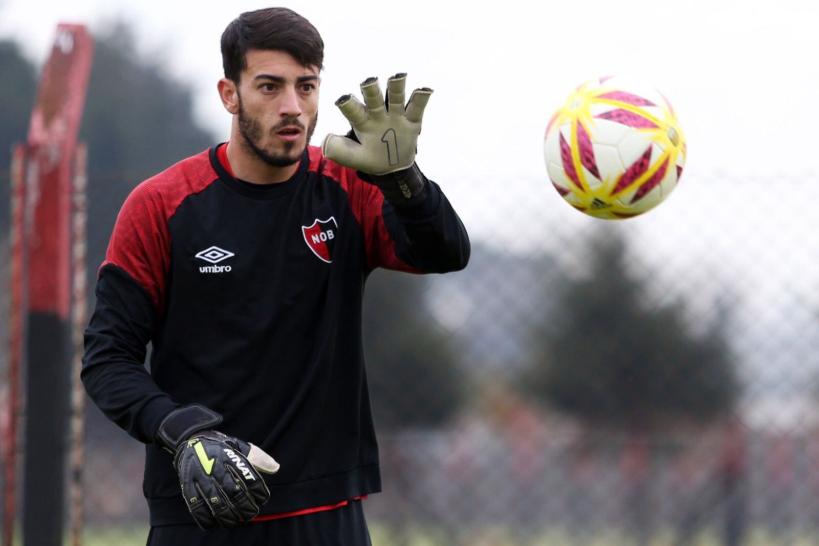 El arquero Ramiro Macagno será titular en Newell's ante Gimnasia de La Plata, en lugar de Alan Aguerre. (@Newells)