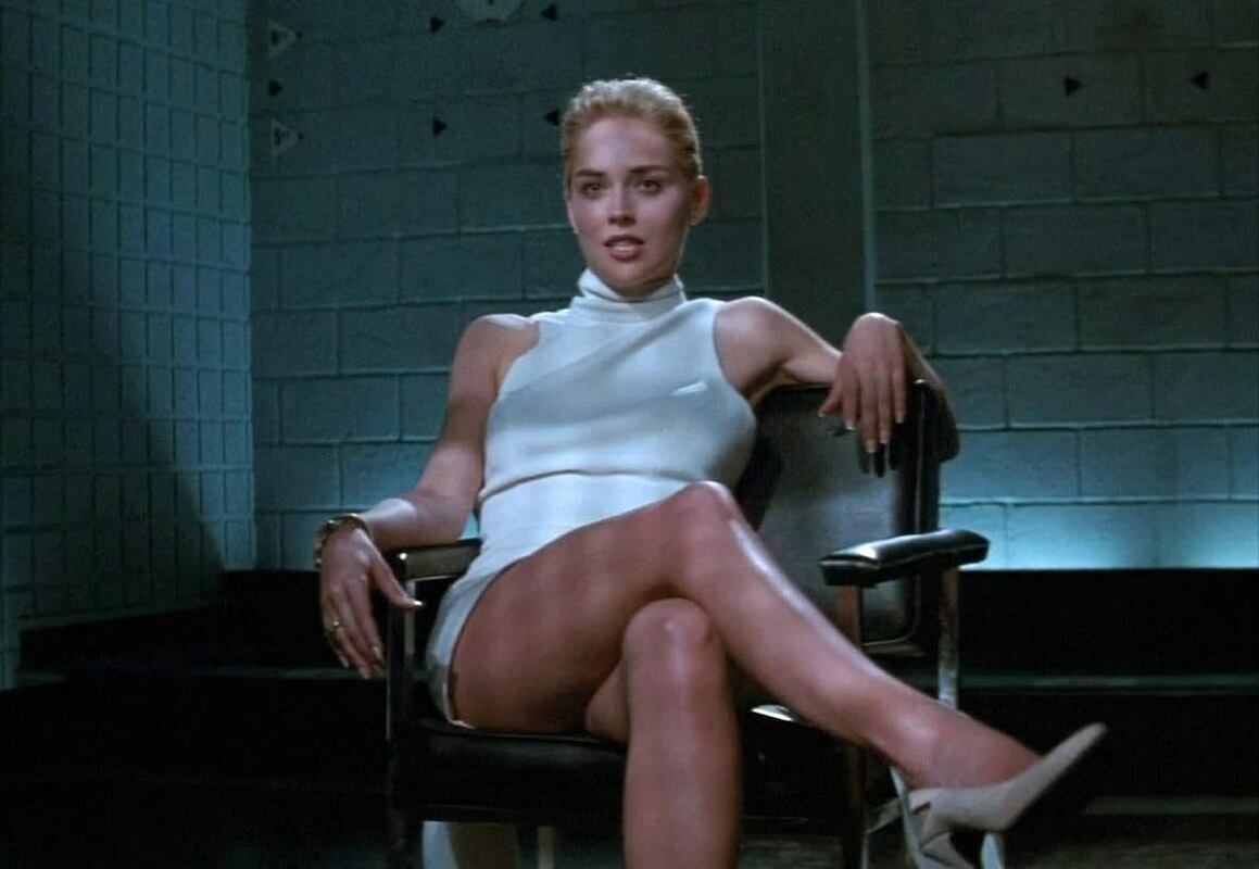 Sharon Stone en "Bajos instintos" (Instinct Basic, 1992)