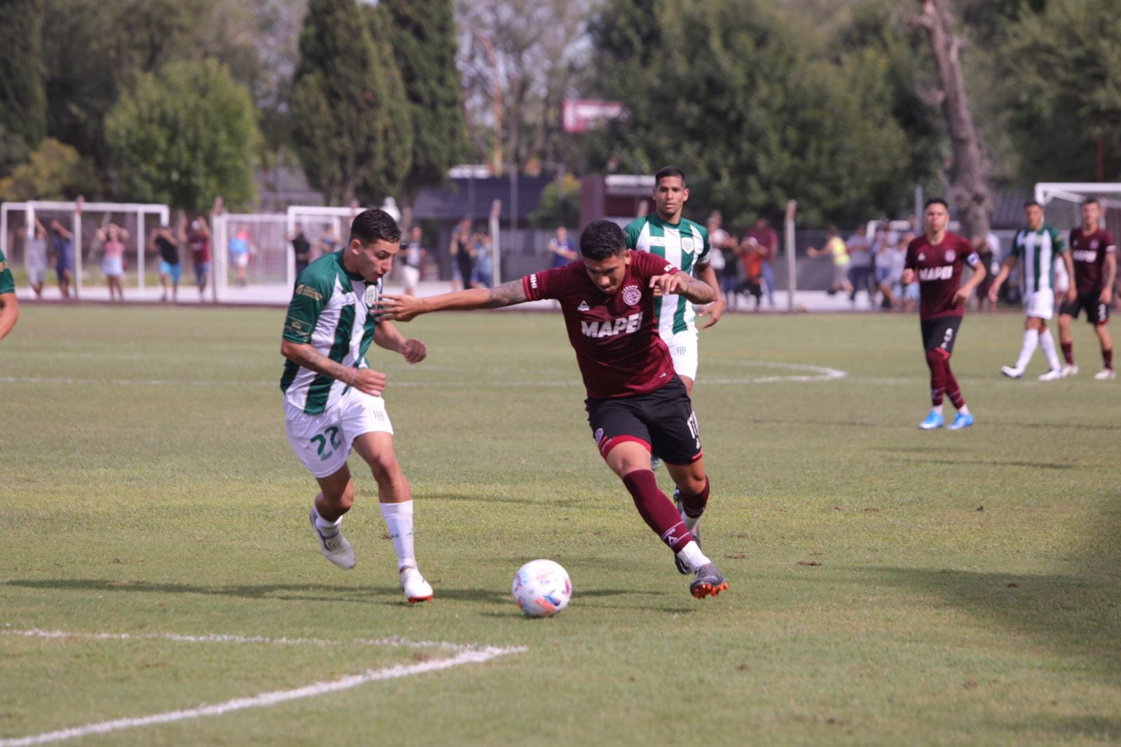 El partido termnó 1 a 1, pero todo quedó marcado con el insólito hecho.