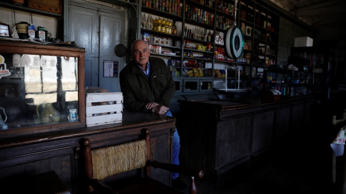 Pedro Meier, el único habitante de Quiñihual