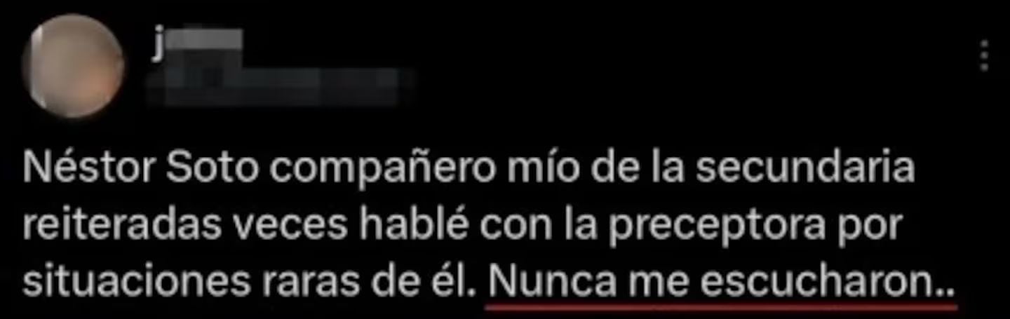 Habló una excompañera del acusado de matar a Catalina Gutiérrez.