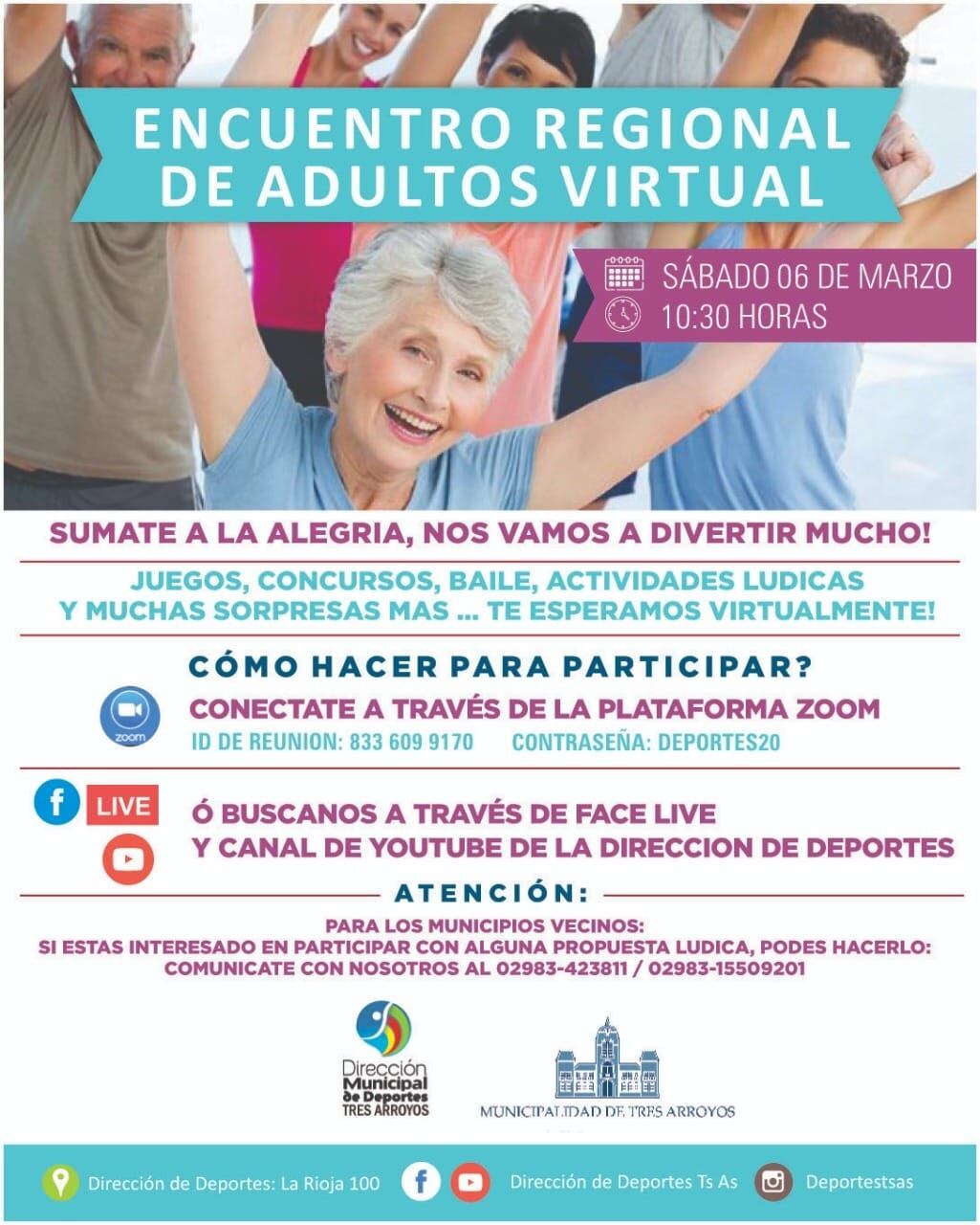 Encuentro Regional de Adultos, Tres Arroyos