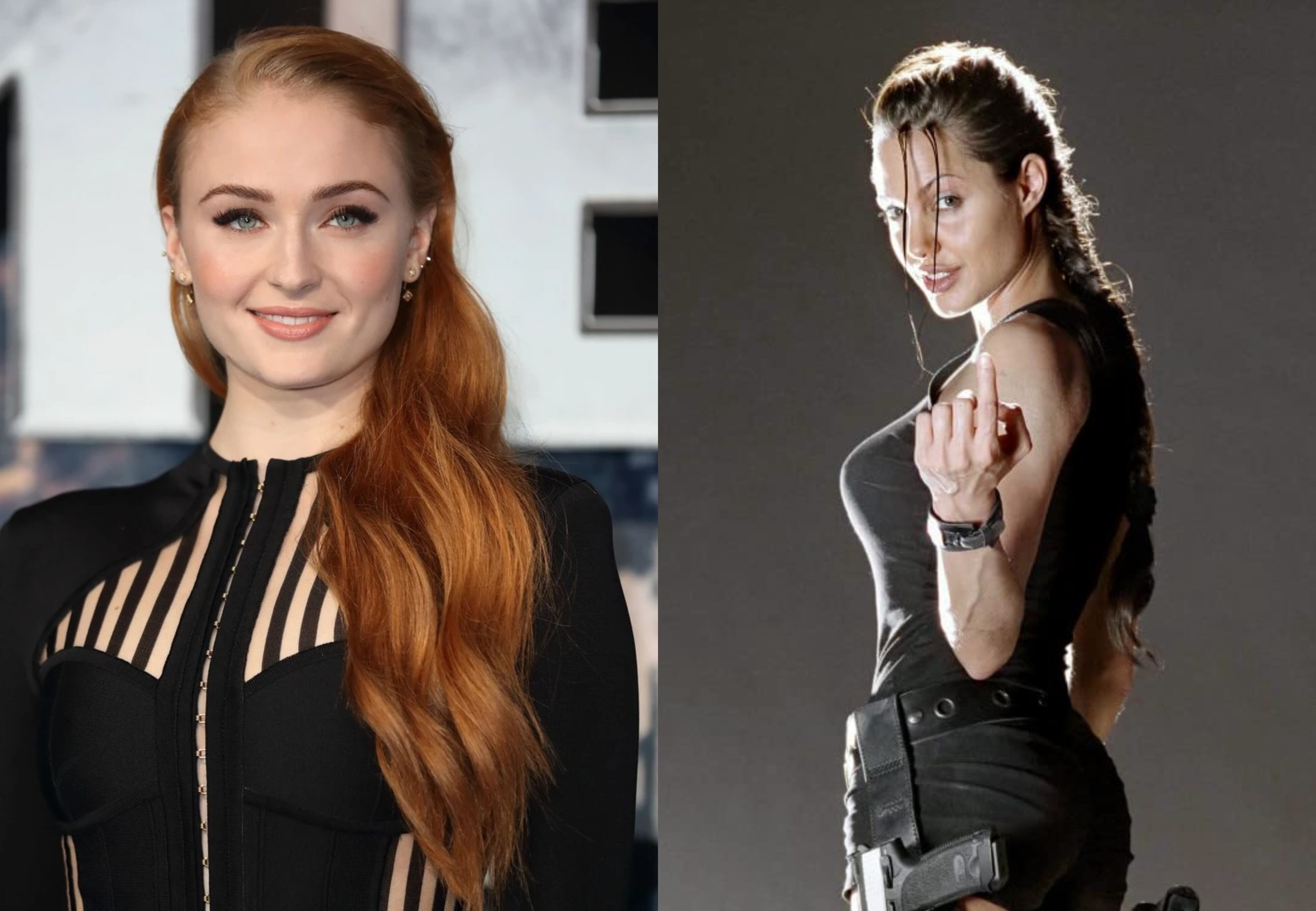 Sophie Turner reemplazaría a Angelina Jolie en "Tomb Raider".