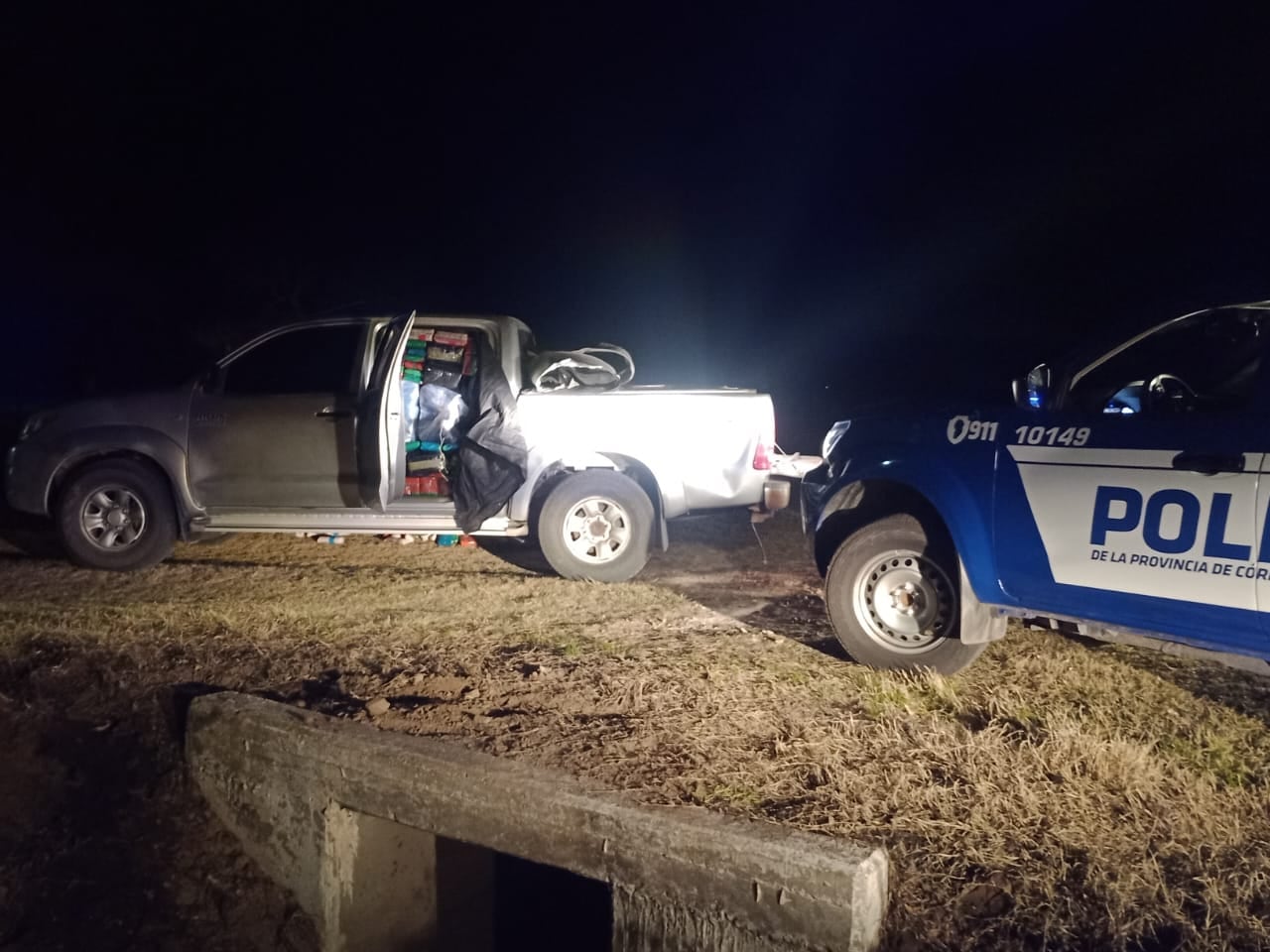 La detención en la provincia de Córdoba.