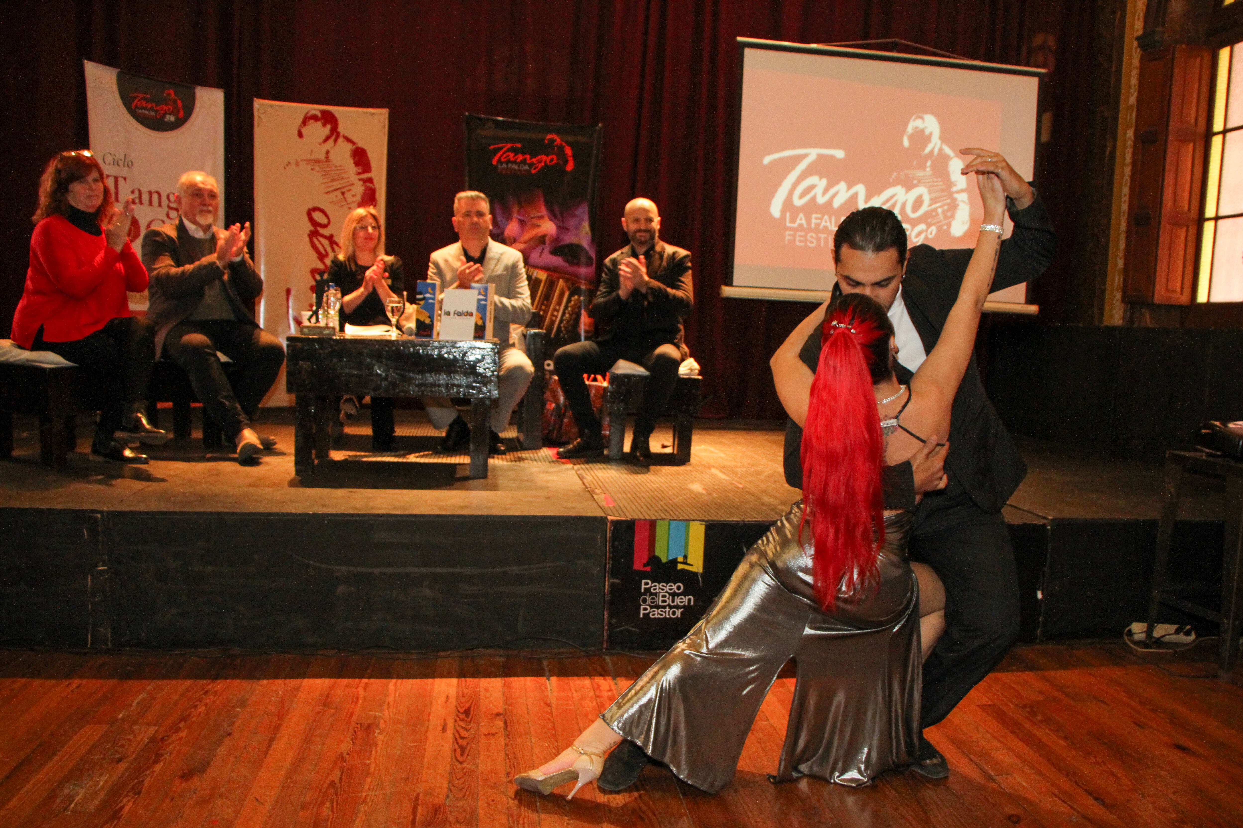 Con un evento en la Capilla del Buen Pastor, se presentó la edición 39 del Festival de Tango de La Falda. (Prensa Festival de Tango).