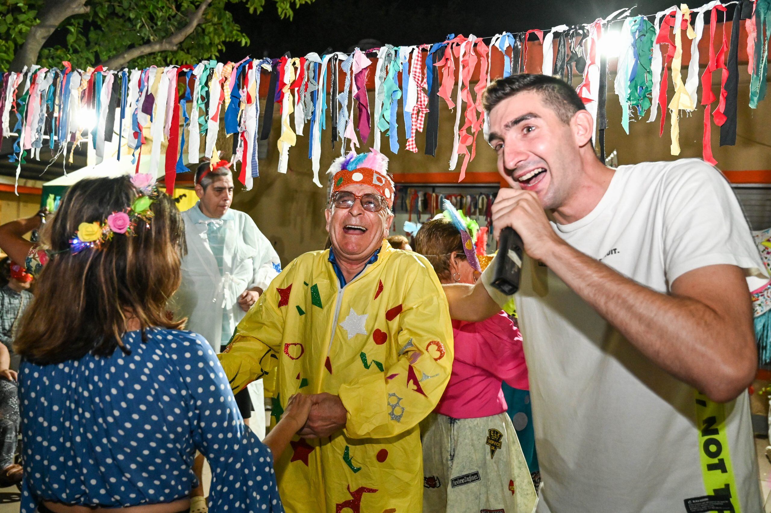 Carnavales en el Hogar de Ancianos Juan XXIII de Arroyito