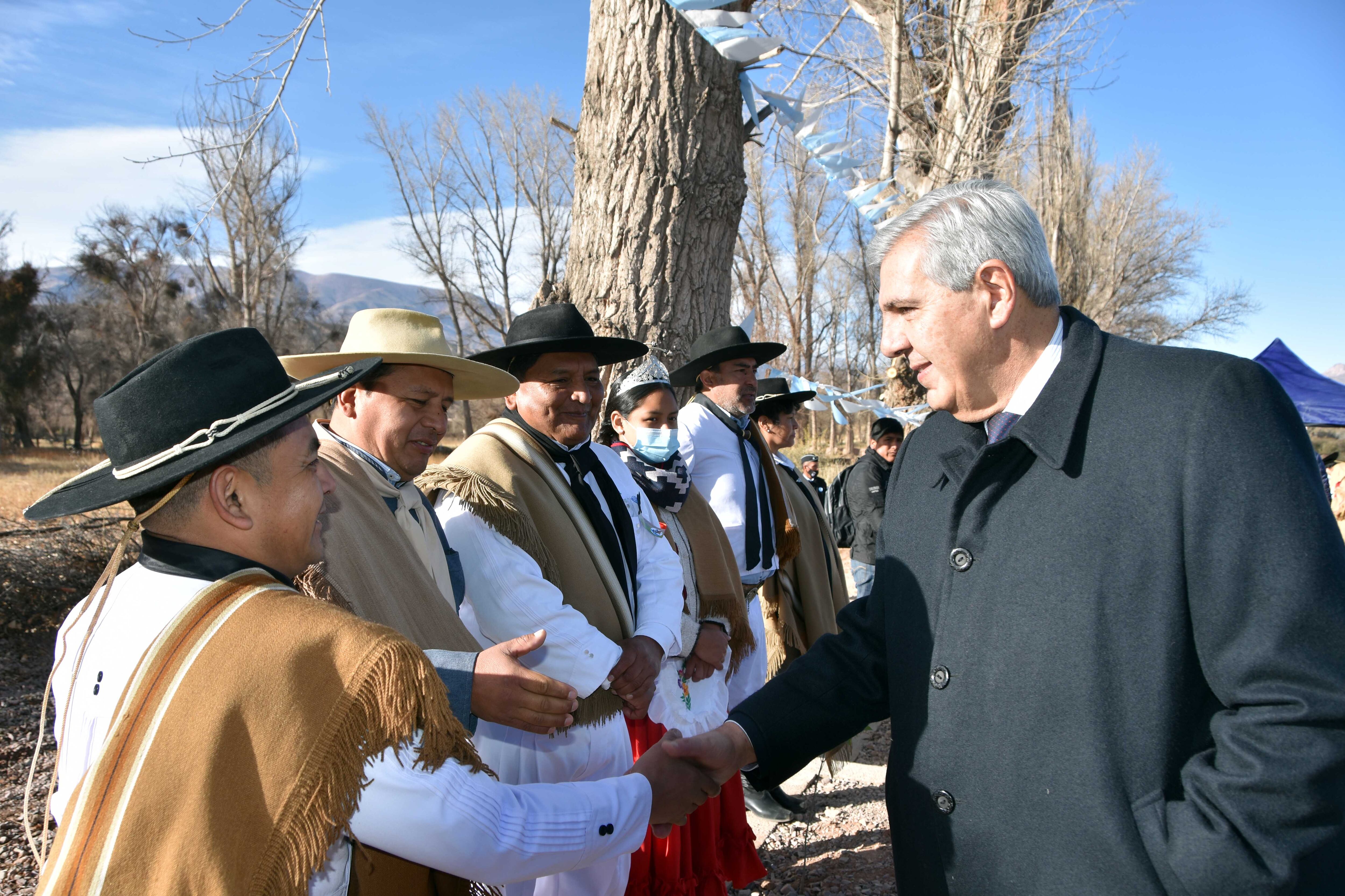 El vicegobernador Haquim presidió con la intendente Paniagua los homenajes al Gral. Arias tributados en Humahuaca.