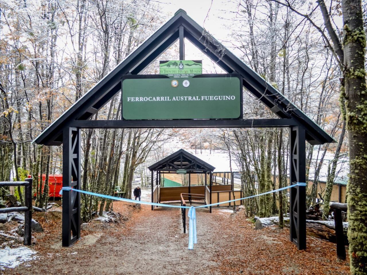 Inauguraron la Estación Parque Nacional del Tren del Fin del Mundo