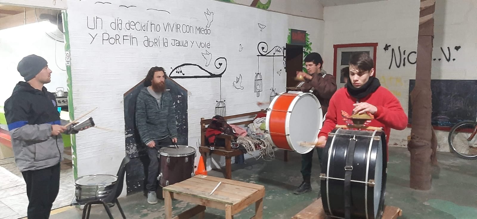 Taller de Murga del Programa Envión de Tres Arroyos