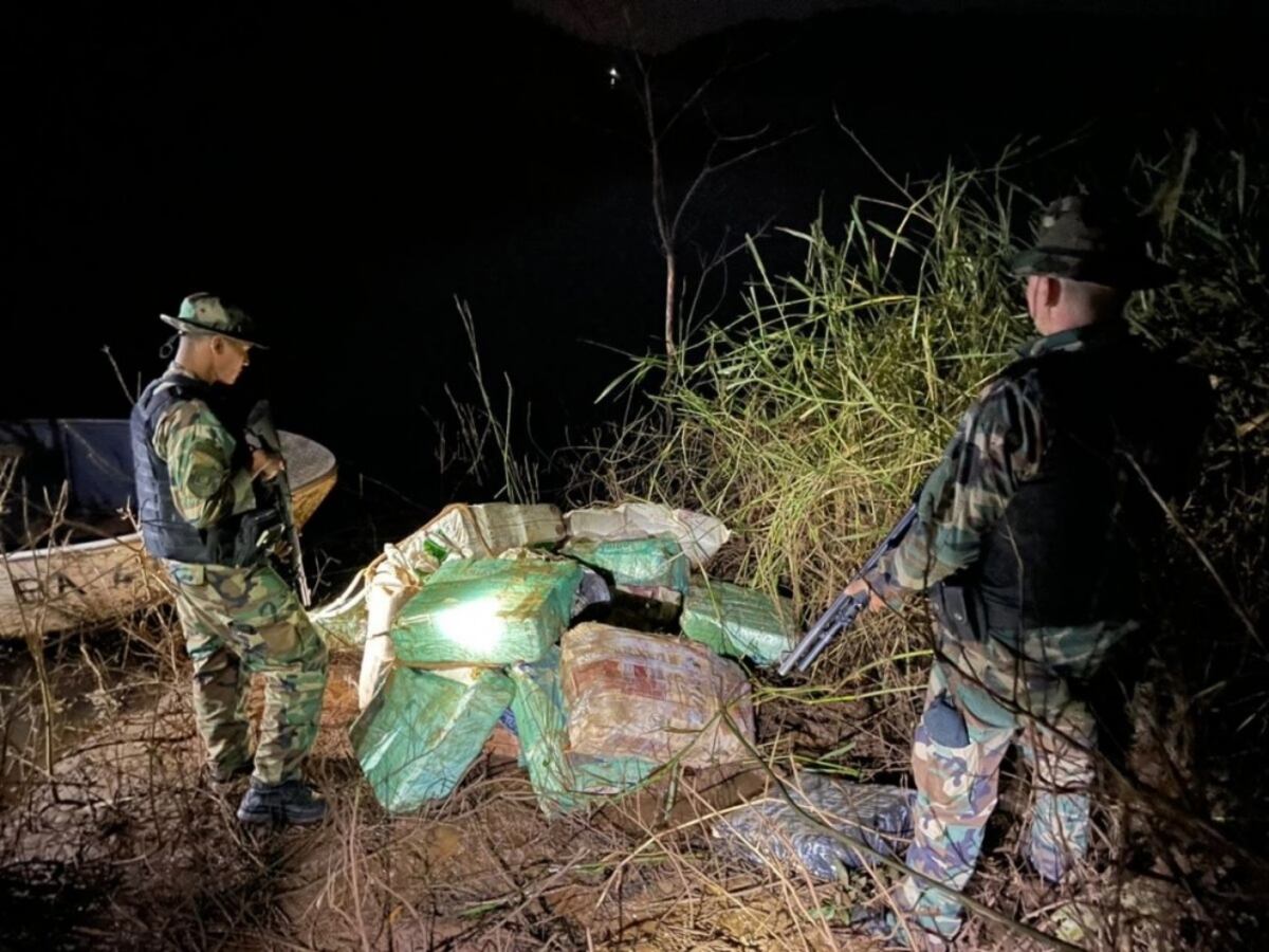 Prefectura incautó marihuana en la costa de Eldorado