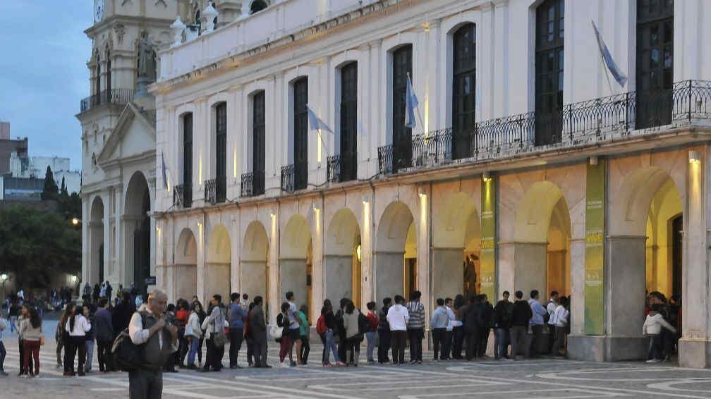 Se destinarán 60 millones de pesos para la refacción de la fachada del edificio histórico (LaVoz/Archivo).