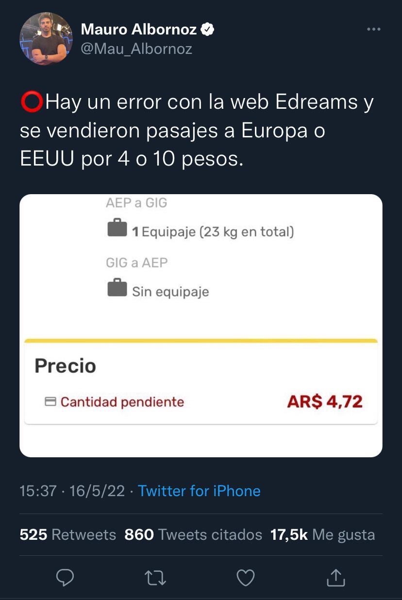 El periodista Mauro Albornoz (@Mau_Albornoz) hizo un hilo de Twitter al respecto.