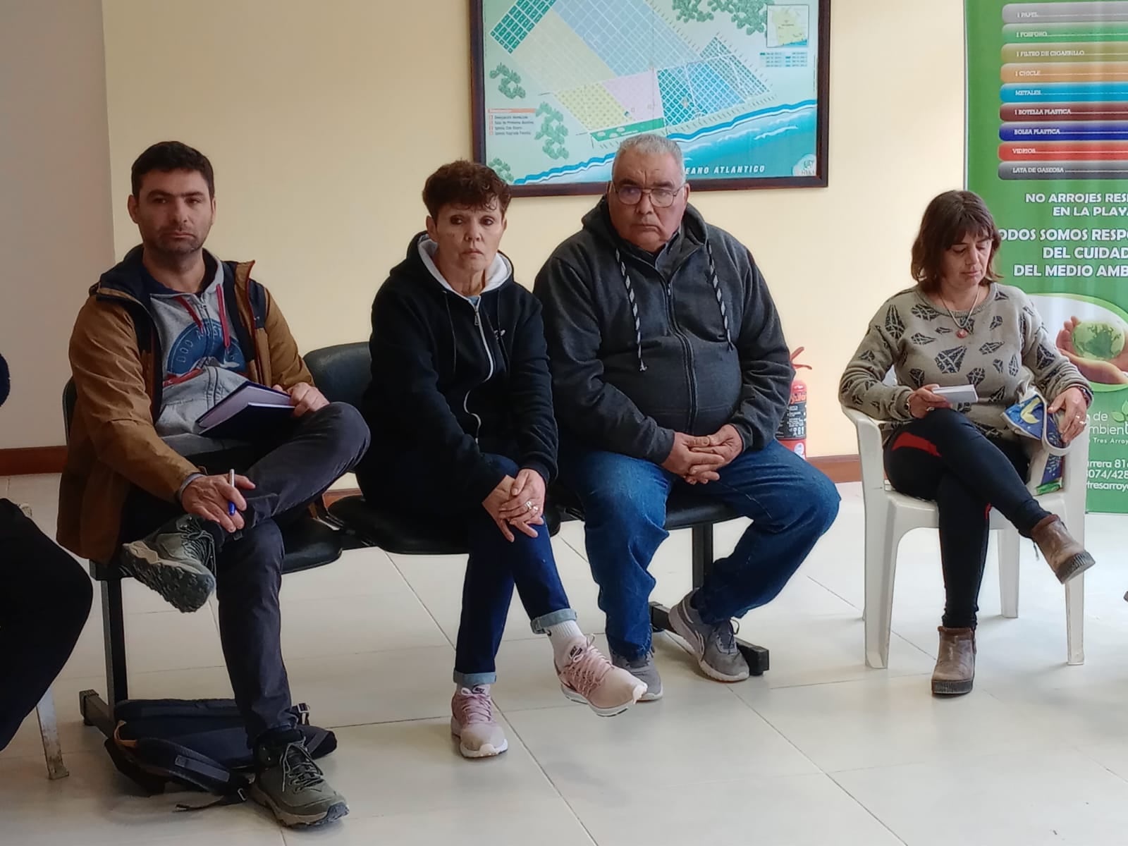 Candidatos del Movimiento Vecinal recorrieron Reta y conversaron con vecinos