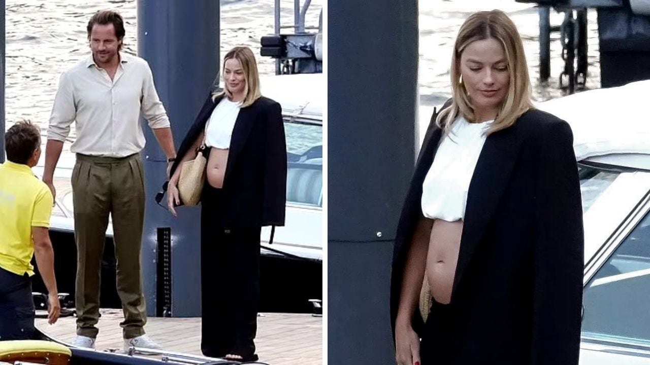 Margot Robbie estaría esperando su primer hijo junto a Tom Ackerley / Foto X