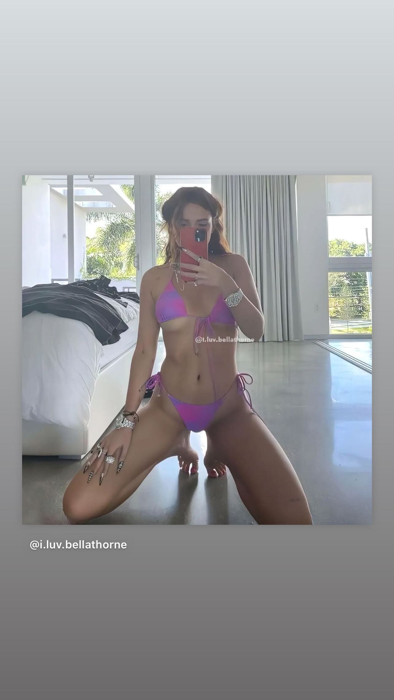 La historia de Bella Thorne.